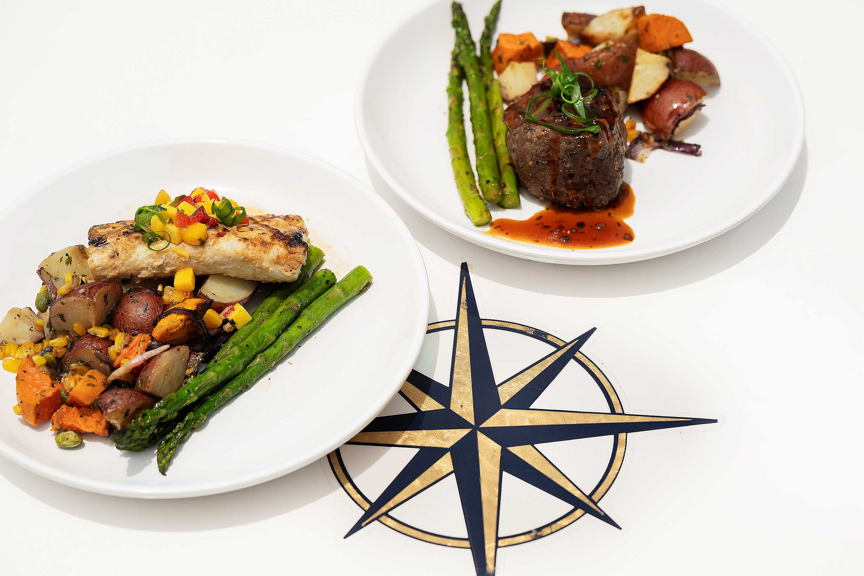 Filet or Mahi Mahi served on Capt Andy's Na Pali dinner sail
