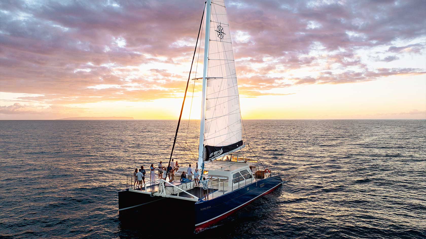 Star Kauai sunset cruise.