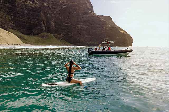 na pali boat tours from princeville